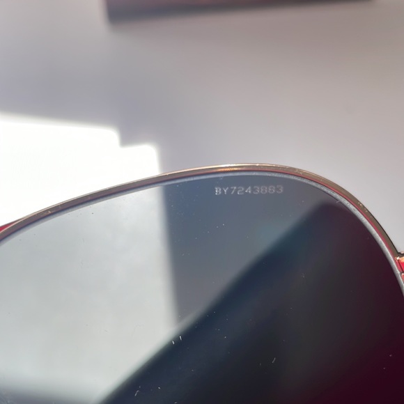 Burberry aviator glasses b 308212 110 - Picture 3 of 7